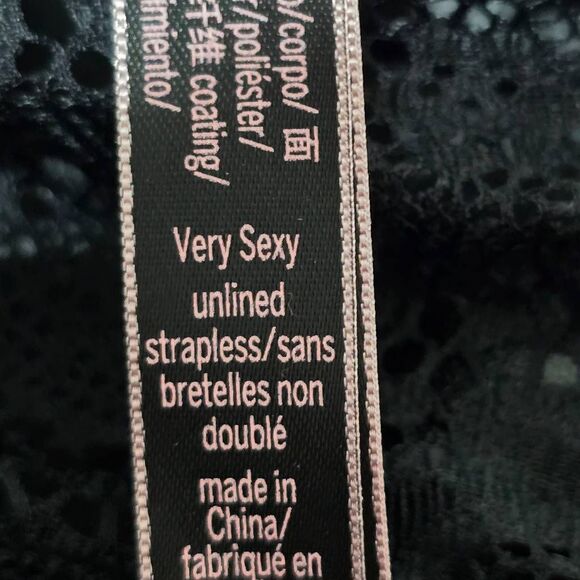 Victoria’s Secret Iconic Malibu Very Sexy Unlined Strapless Bustier Corset Size - Picture 7 of 8